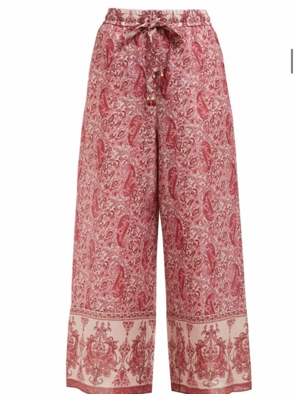 Zimmerman Amari Paisley printed pants size 0